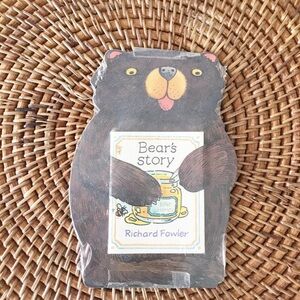 Bear’s Story by Richard Fowler Rare Vintage Stand Up Book New 1985